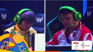 Permainan Yang Cukup Menguras Otak Ini Membuat Atlet Esport Indonesia dan Thailand Berpikir Keras Keluarkan Kartu