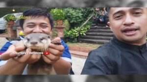 Irfan Hakim Ketemu dengan Hewan Sirkus