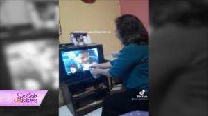 Viral Reaksi Emak-Emak Yang Baper Karena Nonton Ikatan Cinta