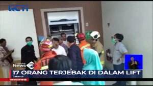 Kelebihan Muatan Dalam Lift, 17 Orang Terjebak Selama 45 Menit di RS di Rawamangun