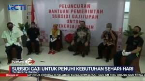Para Buruh Gembira Pencairan Subsidi Gaji Telah Cair