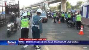 Hari Terakhir Operasi Zebra, Melawan Arus Jadi Pelanggaran Terbanyak