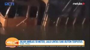 Musim Penghujan Datang, Sejumlah Jalan Rusak dan Ambrol