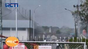Gardu Induk PLN Baturaja Sumatera Selatan Meledak