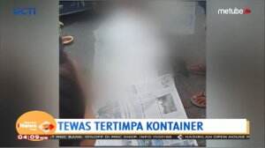 Tewas Tertimpa Kontainer