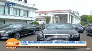 Sejumlah Mobil Mewah Disiapkan Jelang Pelantikan Presiden Dan Wakil Presiden