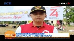 Tak Sampai Puncak, Ini Aksi Panjat Tiang