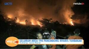 Kebakaran Di TPA Panembong