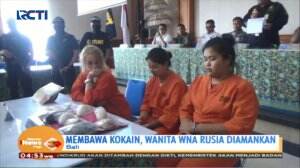 Membawa Kokain, WNA Diamankan