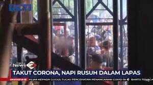 Napi Anarkis Takut Terpapar Corona, Lapas di Manado di Bakar