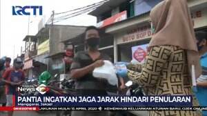 Terdampak Ekonomi, Warga Antre Makan Gratis