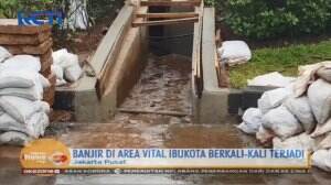 Sekeliling Monas dan Istana Merdeka Terendam Banjir