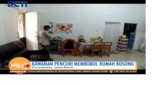 Kawanan Pencuri Bobol Rumah Kosong