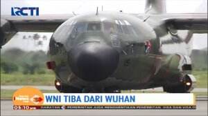 WNI Dari Wuhan Tiba di Natuna