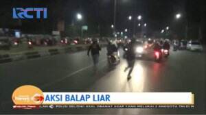 Resahkan Masyarakat, Polisi Bubarkan Aksi Balap Liar