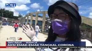 Aksi Emak-Emak Tangkal Korona Turun Langsung ke Jalan Peringati Pengendara