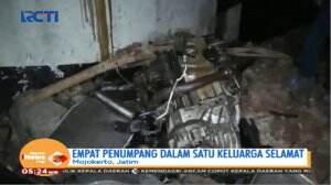 Lagi-lagi Tanpa Palang Pintu, Minibus Tertabrak Kereta Api