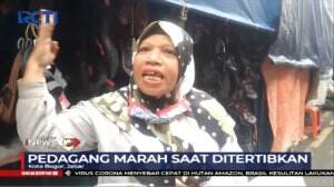 Pedagang Di Bogor Marah Saat Ditertibkan