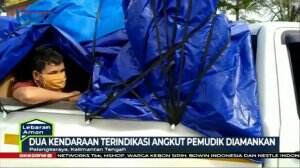 Penyelundupan Pemudik Di Bak Pick Up