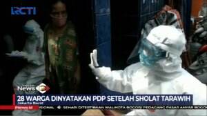 28 Warga Tambora Jakarta Barat Dinyatakan PDP Setelah Lakukan Sholat Tarawih Berjamaah