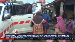 Reaktif Korona, Sekeluarga Dievakuasi Tim Medis