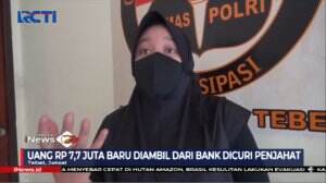 Perampokan Uang THR Milik Nasabah Bank