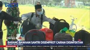 Kedatangan Santri Tahap Pertama, Protokol Kesehatan Ketat