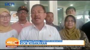 Banjir Rendam Ruang Inap dan Radiologi RSCM