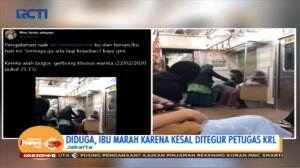 Viral, Seorang Ibu Marah Pukul Wanita Muda Akibat Duduki Kursi Prioritas di KRL