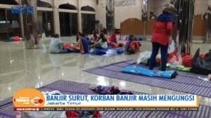 Banjir di Jakarta Timur Mulai Surut, Sebagian Warga Masih Mengungsi