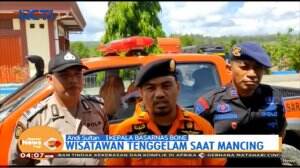 Tim SAR Lakukan Pencarian Wisatawan yang Tenggelam Saat Memancing di Bendungan Ponre-ponre