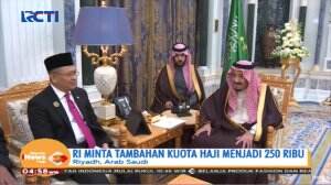 Minta Tambah Kuota Haji, Ketua MPR RI Temui Raja Salman di Arab Saudi