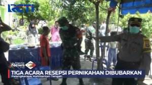 Satgas Covid-19 Kalimantan Bubarkan Resepsi Pernikahan