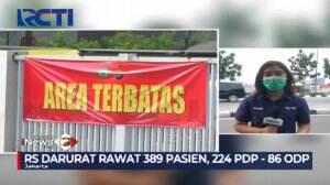 Pasien Positif Covid-19 Rawat Inap di RS Darurat Wisma Atlet Bertambah Jadi 389 Orang