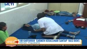 108 Karyawan Garmen Keracunan Nasi Bungkus
