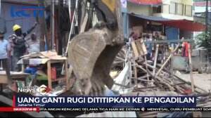 Ricuh Eksekusi Lahan di Jakarta Timur