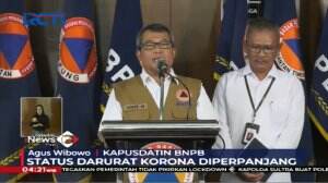 BNPB Perpanjang Masa Status Darurat Bencana Virus Korona Hingga 29 Mei 2020
