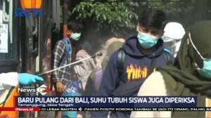Pulang Study Tour Dari Bali, Ratusan Siswa Jawa Tengah Disemprot Cairan Disinfektan