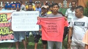 Ratusan Karyawan Pabrik Pengolah Karet Tuntut Pesangon Pasca di PHK