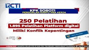 KPK Soroti Sederet Masalah Dalam Penyelenggaraan Program Kartu Pra Kerja