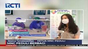 MNC Peduli Salurkan Bantuan Masker Kain Untuk Masyarakat Sekitar Puskesmas di Jakarta