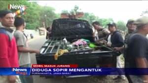 Mobil Rombongan Pengantar Pengantin Masuk Jurang di Purwakarta