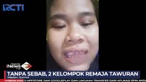 Tawuran Remaja Tanpa Sebab, Gadis Jadi Korban