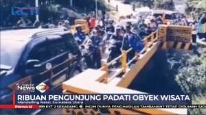 Ribuan Pengunjung Padati Obyek Wisata Di Mandailing Natal