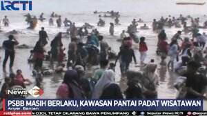 Masih Dalam Masa Pandemi Dan PSBB, Warga Nekat Berwisata