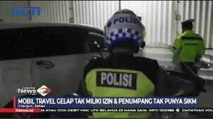 Lakukan Siaran Live Di Sosial Media, Polisi Endus Mobil Travel Gelap Angkut Pemudik
