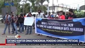 Demo Rakyat Tolak PPDB HIngga Tuntut Kadisdik Makassar Dicopot