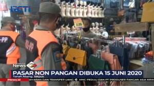 PSBB Transisi, Satpol PP Tutup Paksa Toko Non Pangan di Tanah Abang