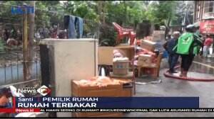 Korsleting Listrik, Sejumlah Rumah di Rawamangun Ludes Dilahap Api