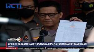 HRS Ditetapkan Sebagai Tersangka Kasus Kerumunan